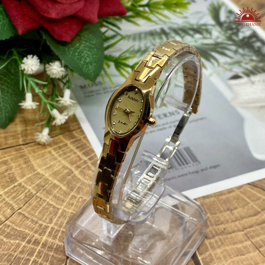 Đồng Hồ Rado Đá Đúc Nhí - 6677L - Vàng Oval