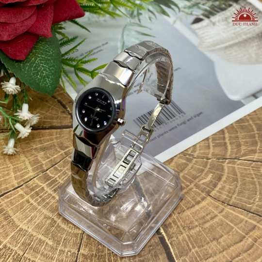 Đồng Hồ Rado Đá Đúc Nhí - 9868L - Bạc Đen
