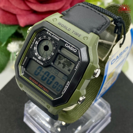 Đồng Hồ Điện Tử Casio 3299 AE 1200WHB