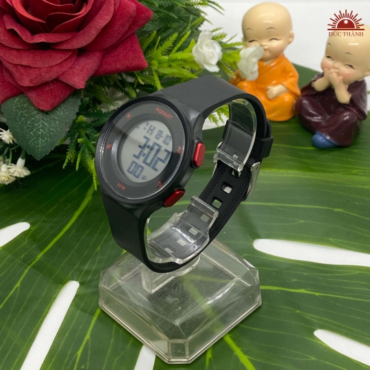 Đồng Hồ Điện Tử Thể Thao Popart - Nút Cam