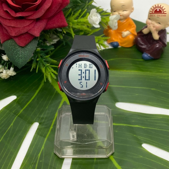Đồng Hồ Điện Tử Thể Thao Popart - Nút Cam