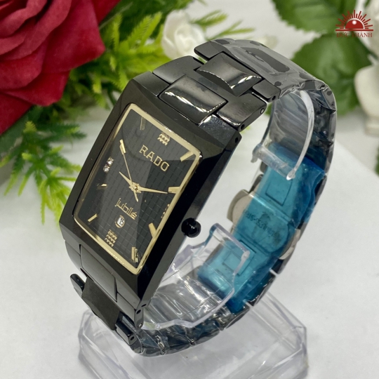 Đồng Hồ Nam Đá Đúc Rado 6839G Đen