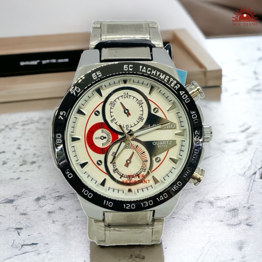Đồng Hồ Nam Longbo 80131 Trắng 