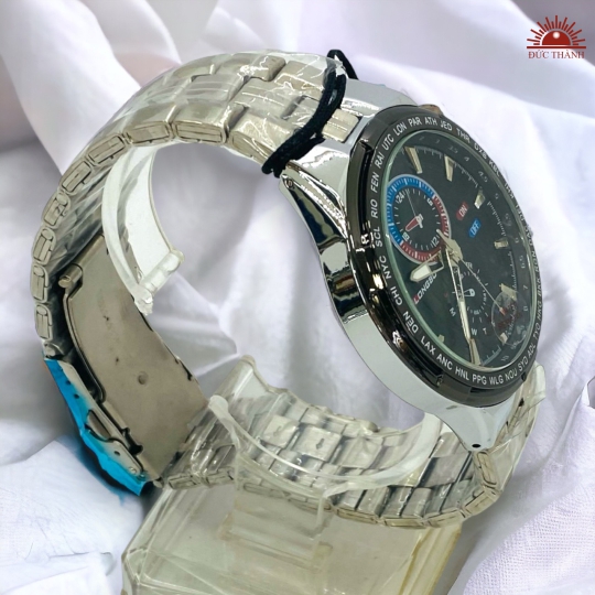 Đồng Hồ Nam Longbo 88156 Đen