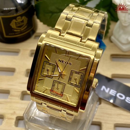Đồng Hồ Nam NEOS - 50557 - Full vàng
