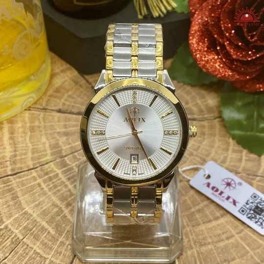 Đồng Hồ Nam Aolix - 9094G - Trắng Đờ Mi