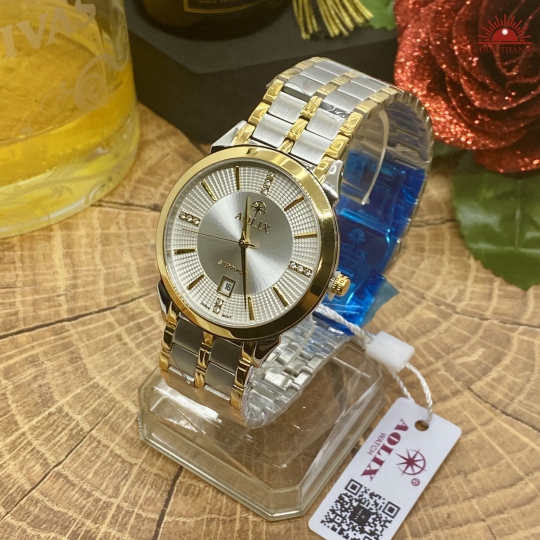 Đồng Hồ Nam Aolix - 9094G - Trắng Đờ Mi