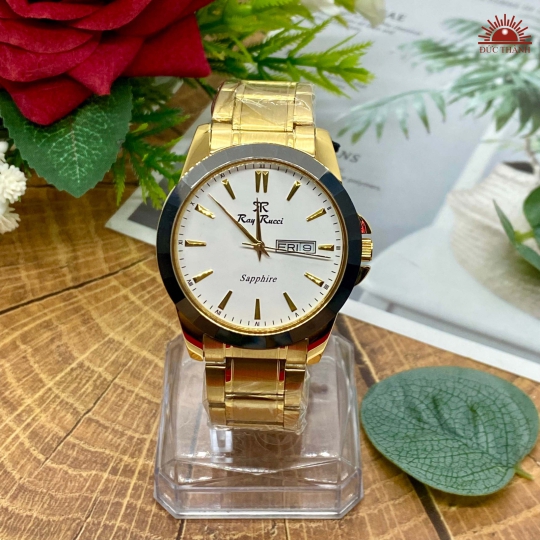 Đồng Hồ Cặp Ray Rucci - RR70033 - Vàng Niềng Đá
