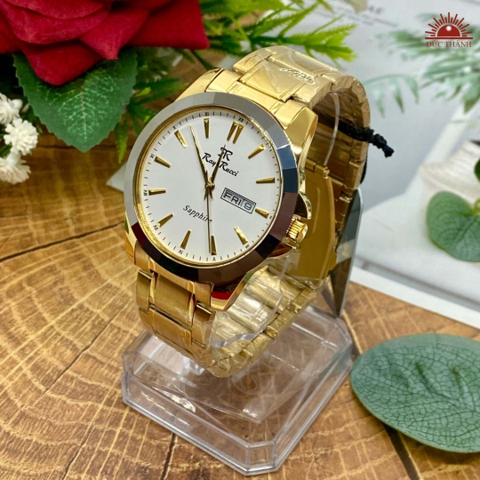 Đồng Hồ Cặp Ray Rucci - RR70033 - Vàng Niềng Đá