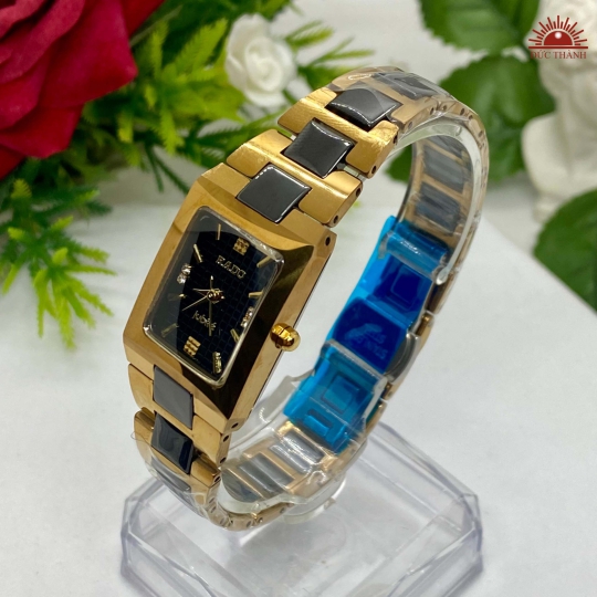 Đồng Hồ Nữ Đá Đúc Rado 6839L Đờ Mi Đen