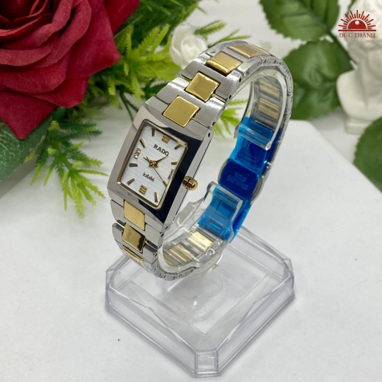 Đồng Hồ Nữ Đá Đúc Rado 6839L Đờ Mi Trắng