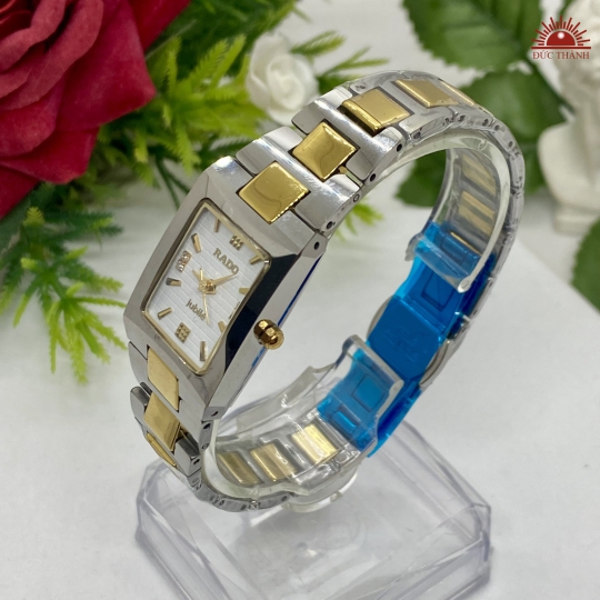 Đồng Hồ Nữ Đá Đúc Rado 6839L Đờ Mi Trắng