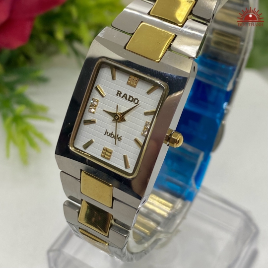 Đồng Hồ Nữ Đá Đúc Rado 6839L Đờ Mi Trắng