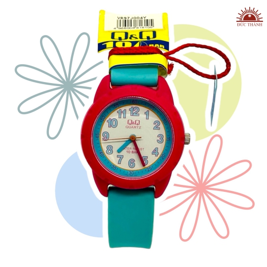 Đồng Hồ Trẻ Em QQ 97J004Y Xanh