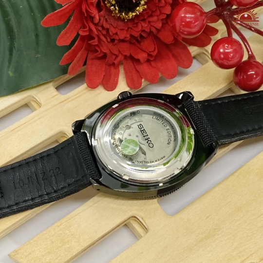 Đồng Hồ Tự Động Nam Seiko Limited Edition Bản giới hạn Dây da.