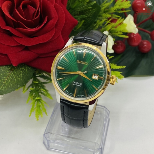 Đồng Hồ Tự Động Seiko 733538 - Xanh đen