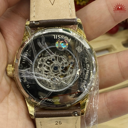 Đồng hồ tự động Fossil - 111701 - Lộ cơ