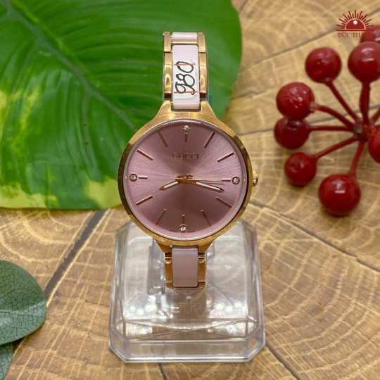 Đồng Hồ Gucci 035L - Hồng