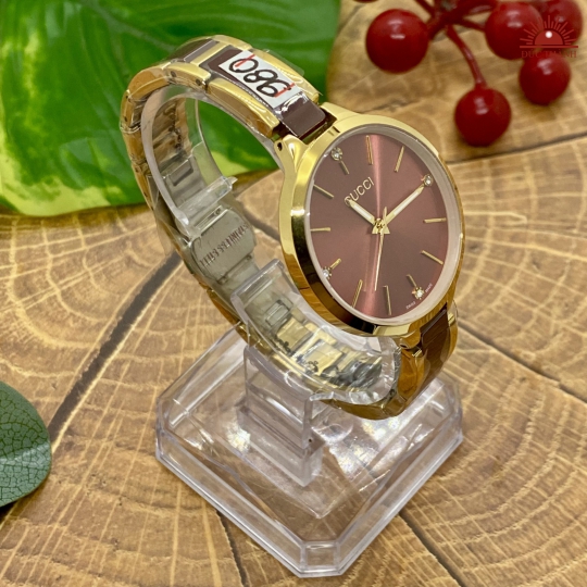 Đồng Hồ Gucci 035L - Nâu