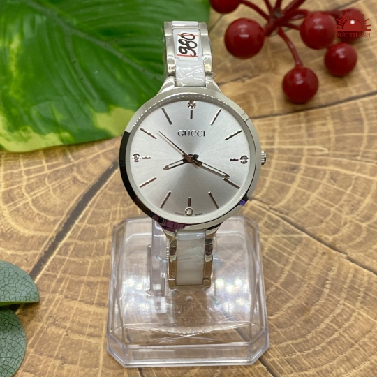 Đồng Hồ Gucci 035L - Trắng