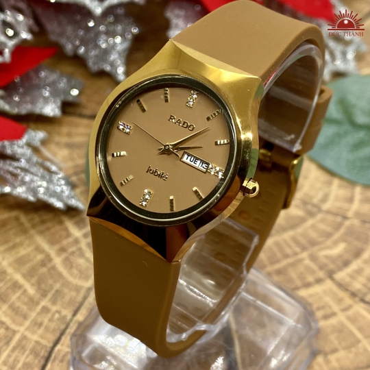 Đồng Hồ Nữ Rado Jubilé - 9847L - Nhựa Nâu Sapphire