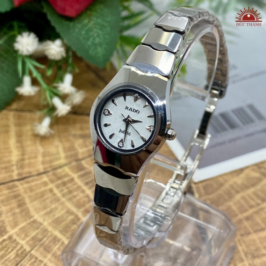 Đồng Hồ Rado Đá Đúc Nhí - 6677L - Bạc Trắng