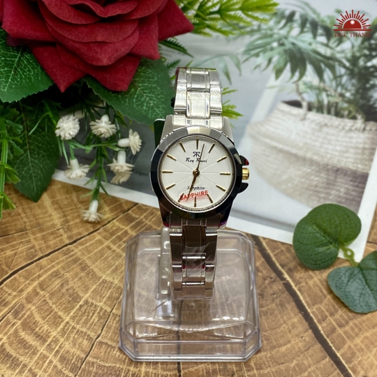 Đồng Hồ Nữ Ray Rucci - 70035L - Trắng Đá Sapphire