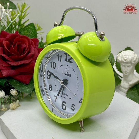 Đồng Hồ Báo Thức Hauri - 3301 Xanh Lá