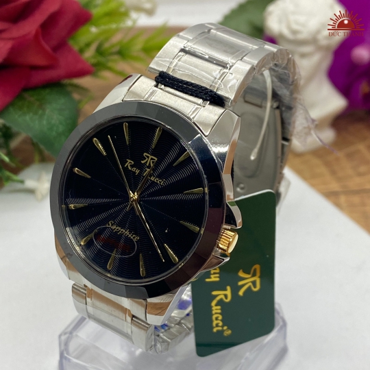 Đồng hồ Nam Ray Rucci - 70035M - Trắng Mặt Đen