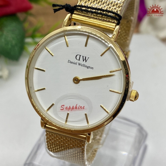 Đồng hồ DW 8106729 - Vỏ Xi Dây Inox - Vàng Trắng