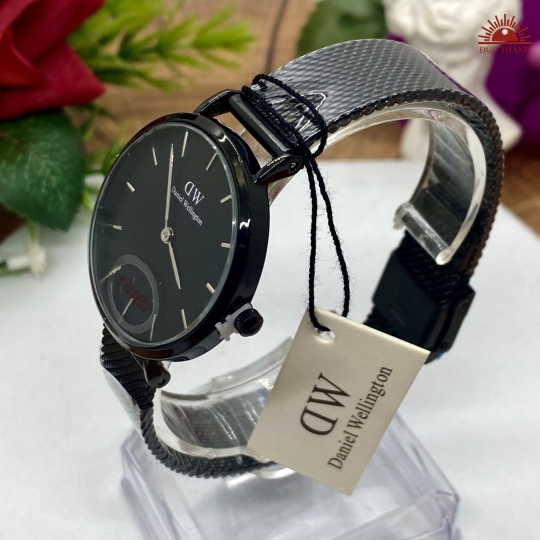 Đồng Hồ DW 0106729  - Vỏ Xi Dây Inox - Full Đen