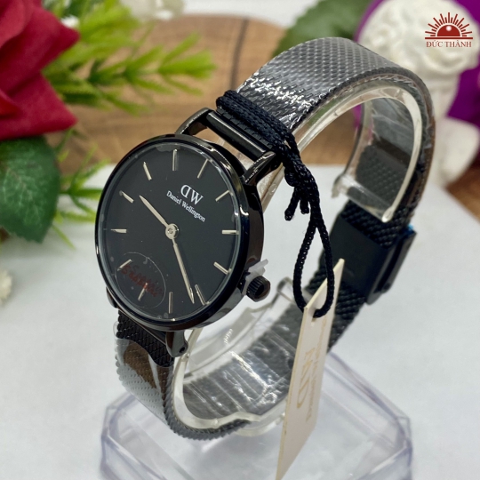 Đồng Hồ Nữ DW 6729  - Vỏ Xi Dây Inox - Full Đen 31mm