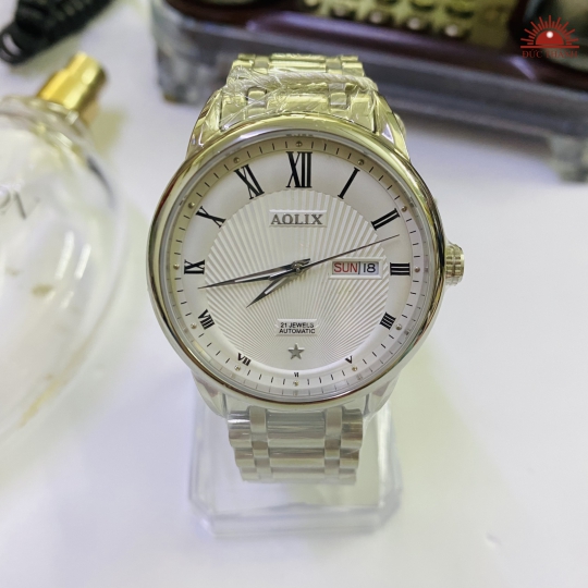 Đồng Hồ Nam Aolix 3051G - Jewels Automatic - Kim Trôi