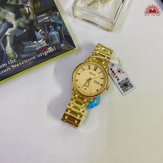 Đồng Hồ Nam Aolix 3051G - 21 Jewels Automatic - Kim Trôi