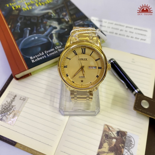 Đồng Hồ Nam Aolix 3051G - 21 Jewels Automatic - Kim Trôi