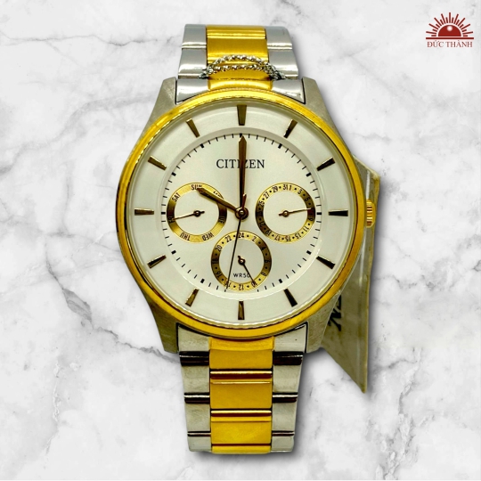 Đồng Hồ Nam Citizen AG8358 - 6 kim - Đờ Mi