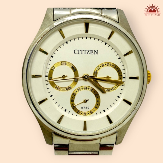 Đồng Hồ Nam Citizen AG8351 - 6 kim - Đờ Mi
