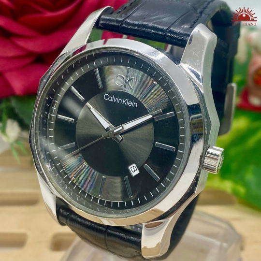 Đồng hồ Nam Calvin Klein 82067 - Đen Da Bò