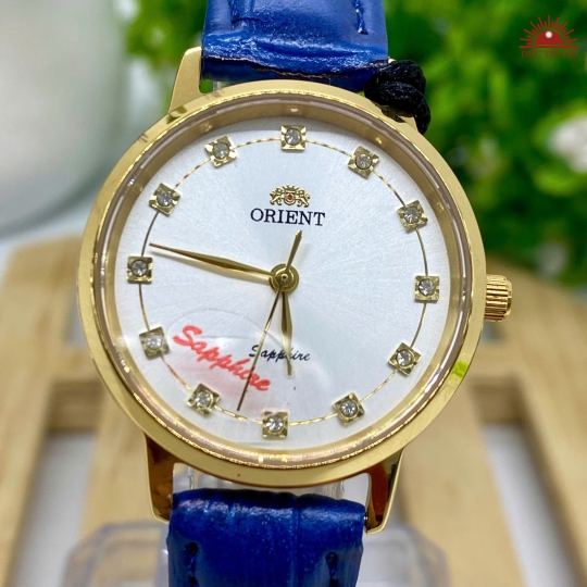 Đồng hồ Nữ Orient O-0031 - Mặt Trắng Niềng Vàng