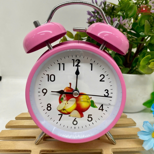 Đồng Hồ Báo Thức Cà Chua - Hồng 668